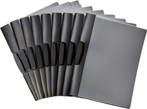 Amazon Basics Basics Report Folder With Clip, Grey