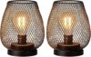 DECORKEY Battery Operated LED Table Lanterns
