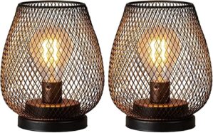 DECORKEY Battery Operated LED Table Lanterns