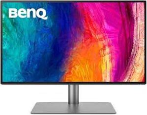 BenQ PD2725U 27 Inch 4K UHD AQCOLOR Computer Monitor w/ Thunderbolt 3 for MacBook, Mac Monitor, HDR, 95% P3, Daisy Chain, KVM, Hotkey Puck, DualView, Ergonomic Design (Renewed)