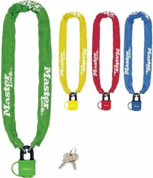 Master Lock Bicycle Lock Chain 8390EURDPROCOL With Padlock