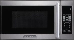 BLACK+DECKER Black + Decker 700 Watt Stainless Microwave