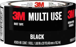 3M Black Multi-Use Duct Tape, 1 Roll