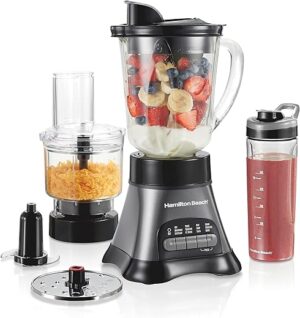 Hamilton Beach Blender & Food Processor Combo, 700 Watts