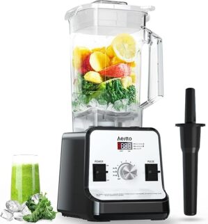 Aeitto Blender With 1500-Watt Motor, 68 Oz Capacity