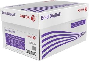 Xerox Bold Digital Printing Paper, 8 Reams