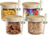 5 Star Home Warehouse Borosilicate Glass Jar With Bamboo Lid