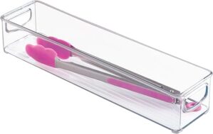 InterDesign BPA-Free Clear Kitchen Organizer Bin