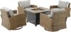 Crosley Furniture Bradenton 5-Piece Wicker Outdoor Set