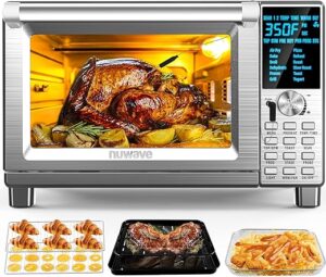 Nuwave Bravo Air Fryer Toaster Oven, 12-in-1