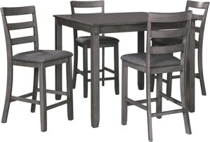 Signature Design by Ashley Bridson 5 Piece Counter Height Dining Set