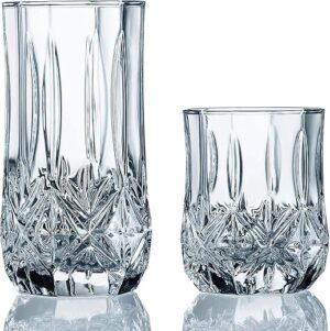 Luminarc Brighton 16-Piece Glass Tumbler Set