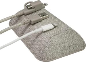 Smartish Cable Holder & Charger Combo Bundle - Beige