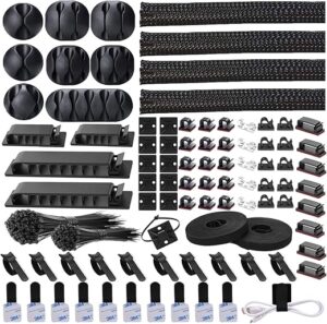 DRIVUU Cable Management Organizer Kit, 311Pcs