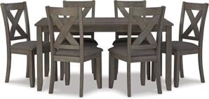 Signature Design by Ashley Caitbrook Rustic 7 Piece Dining Set