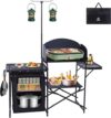 Nice C Camping Chair XL Padded Folding Table