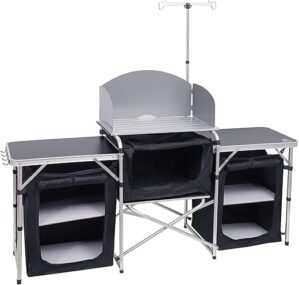 Nice C Camping Kitchen Station & Beach Chair