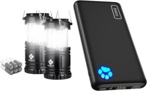 Etekcity Camping Lantern & Slim 10000mAh USB-C Charger