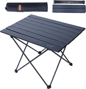 Nice C Camping Table Outdoor Cooking Station With Cabinet