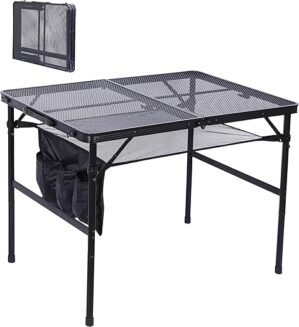 Nice C Camping Table With Cabinet Storage