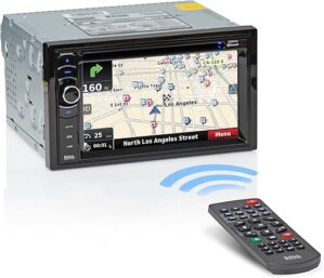 BOSS Audio Systems Car GPS Navigation, 6.2 Inch Touchscreen