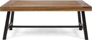 Christopher Knight Home Carlisle Outdoor Acacia Wood Coffee Table