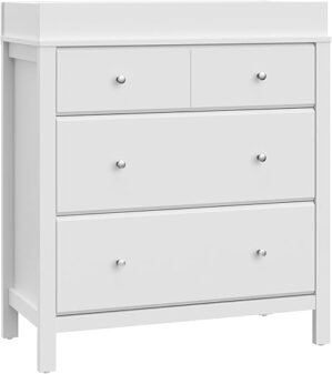 STORKCRAFT Carmel 3 Drawer Chest With Topper