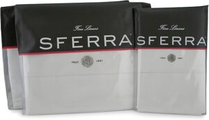 Sferra Celeste King Sheet Set - White