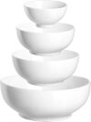 DOWAN Ceramic Mixing Bowl Set, 4 Sizes