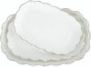 Kassel Ceramic Serving Platter Set | Oval Trays