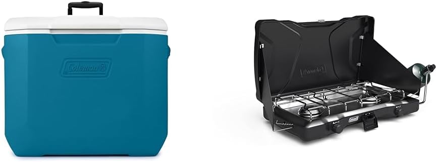 Coleman Chiller Series 60qt Wheeled Portable Cooler