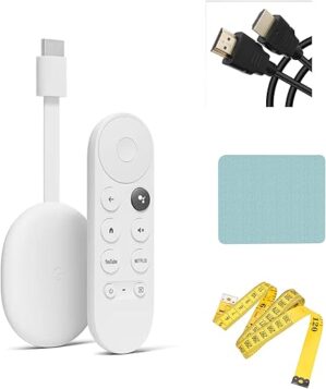 Google Chromecast With Google TV (4K) - Snow