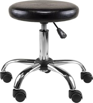 Winsome Clark Round Cushion Swivel Stool