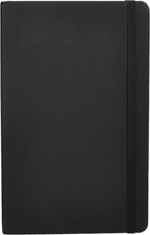 Amazon Basics Classic Grid Notebook, Graph Ruled, 5 x 8.25-Inch