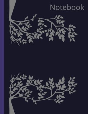 Classic Notebook, 120 Pages, Navy Blue
