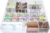 Nadex Clear Acrylic Cash And Coins Tray – 8 Compartment Rack