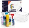 ClearSpace Clear Plastic Storage Bins – Pantry Organizers