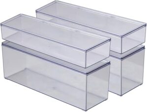 DEAHEZEN Clear Storage Bins For Pantry And Fridge