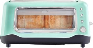 DASH Clear View Toaster With 7 Browning Levels