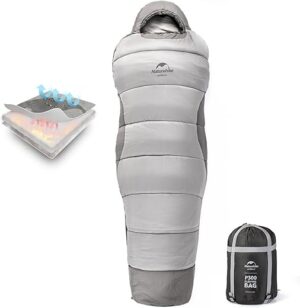 Naturehike Cold-Weather Mummy Sleeping Bag, Waterproof