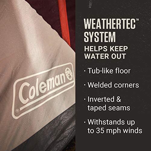 Coleman Skylodge Camping Tent Bundle With Kompact Sleeping Bag - Image 4