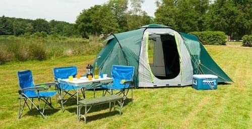 Coleman Spruce Falls 4 Plus Tent - Green/Grey - Image 4