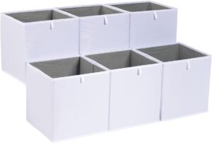 Amazon Basics Collapsible Fabric Storage Cube Bins