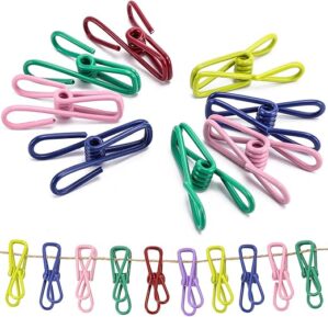 Tecbeauty Colored 2.2" Waterproof Metal Clips