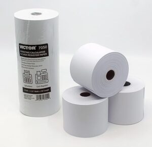 Victor Compact White Paper Rolls 7050 (3-Pack)