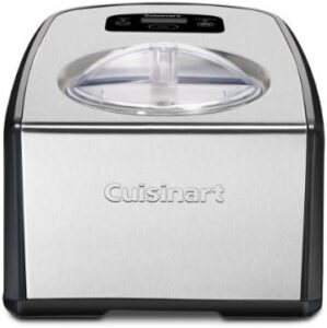 Compressor Ice Cream Maker Metal