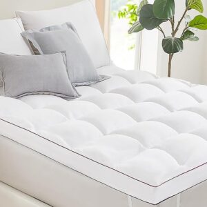 L'AGRATY Cooling King Size Extra Thick Mattress Topper
