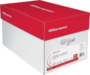 Office Depot Copy & Print Ledger Paper, 20 Lb