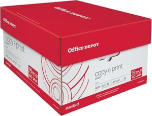 Office Depot Copy Print Paper, Legal Size, 063224