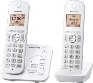Panasonic Cordless Phone With Answering System KX-TG7122SK